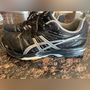 ASICS Gel-Rocket women’s volleyball shoes 8.5 black